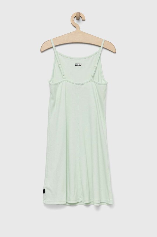 Šaty Vans GIRLS JESSIE DRESS CLEARLY AQUA VN00076XBQC1 zelená SS23