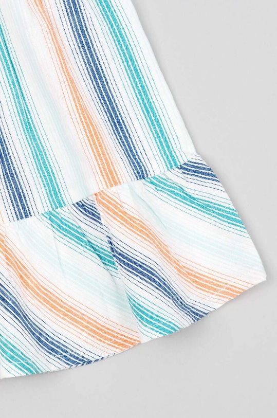 zippy sukienka bawełniana niemowlęca turkusowy ZBGAP0501.23012