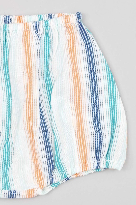 zippy sukienka bawełniana niemowlęca ZBGAP0501.23012 turkusowy