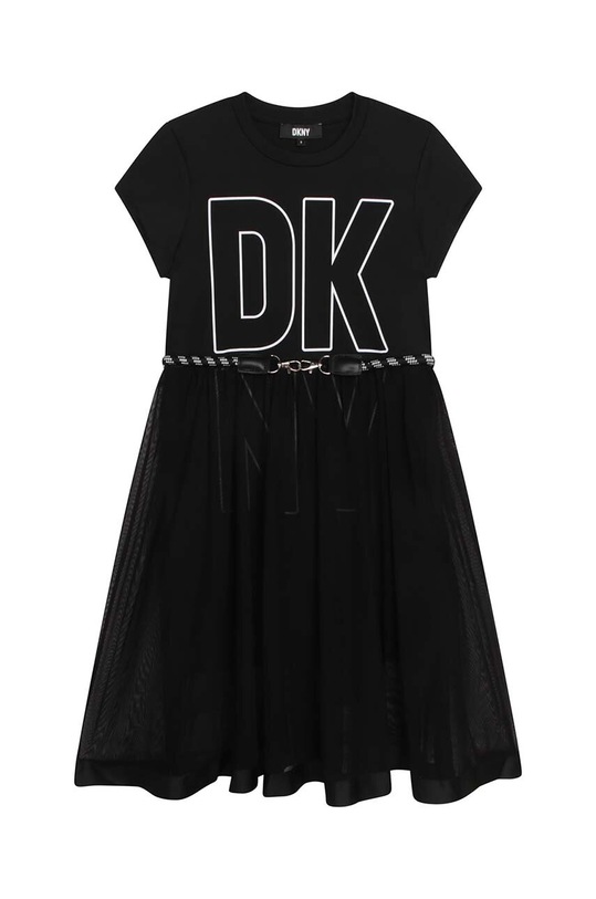 Dkny rochie fete midi negru D32867.128.149