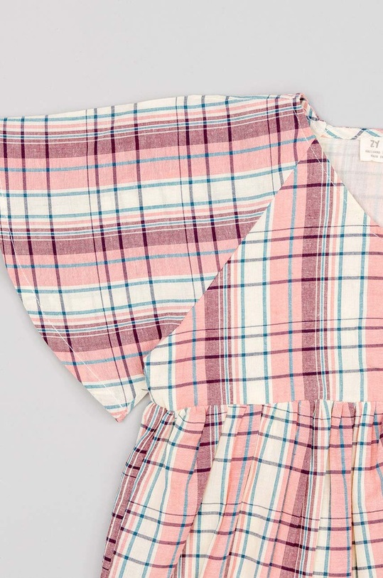 Хлопковое детское платье zippy мультиколор ZKGAP0501.23015