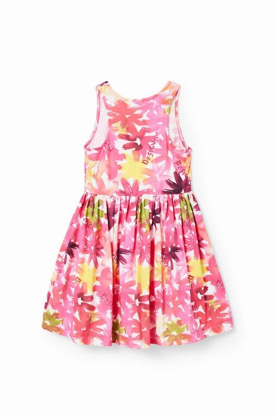 Desigual rochie din bumbac pentru copii roz 23SGVK02