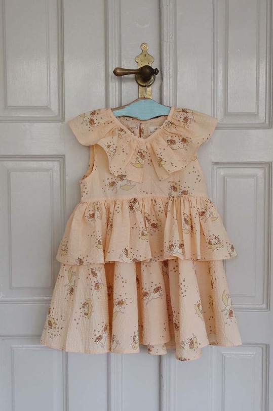 Konges Sløjd sukienka bawełniana dziecięca KS4522