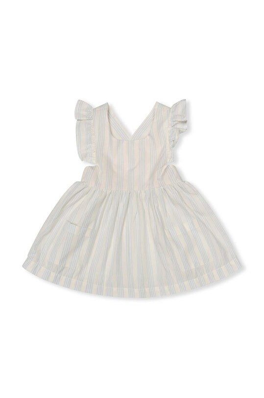 That's mine rochie din bumbac pentru bebeluși 9028 009028 gri SS23