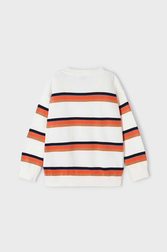 Mayoral sweter bawełniany dziecięcy pomarańczowy 3348.5E.MINI