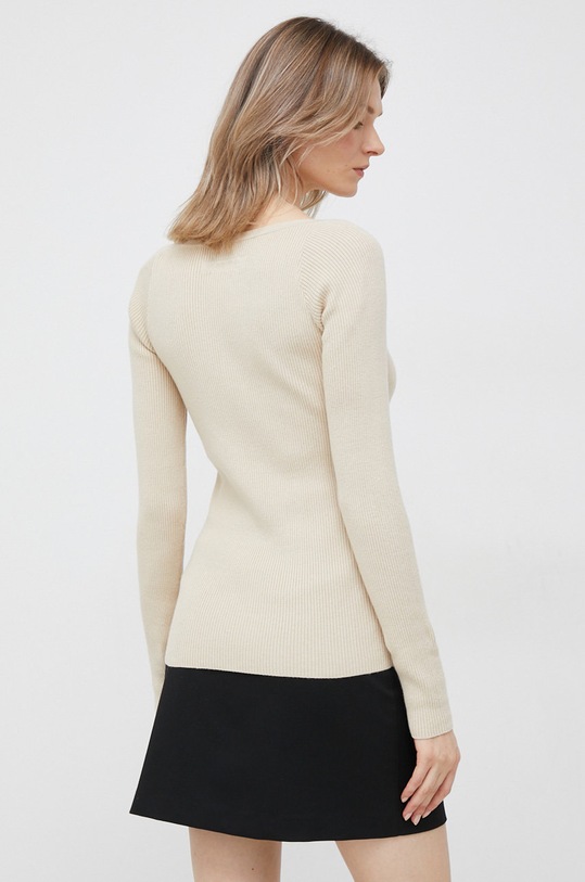 Одяг Светр з домішкою вовни Calvin Klein K20K205096.PPYX бежевий