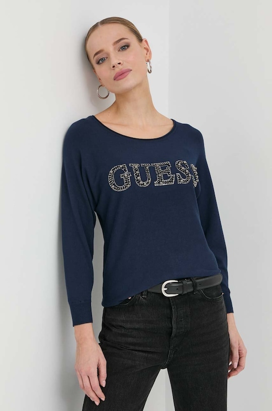 Πουλόβερ Guess W3RR47.Z2NQ2 σκούρο μπλε SS23