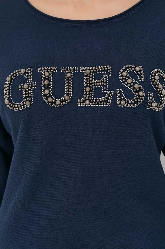 Πουλόβερ Guess W3RR47.Z2NQ2 σκούρο μπλε