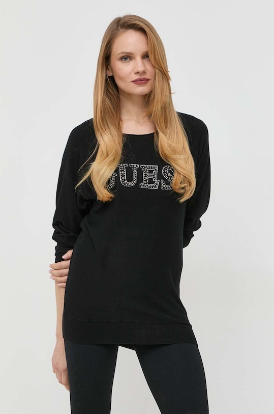 Πουλόβερ Guess άλλο μαύρο W3RR47.Z2NQ2