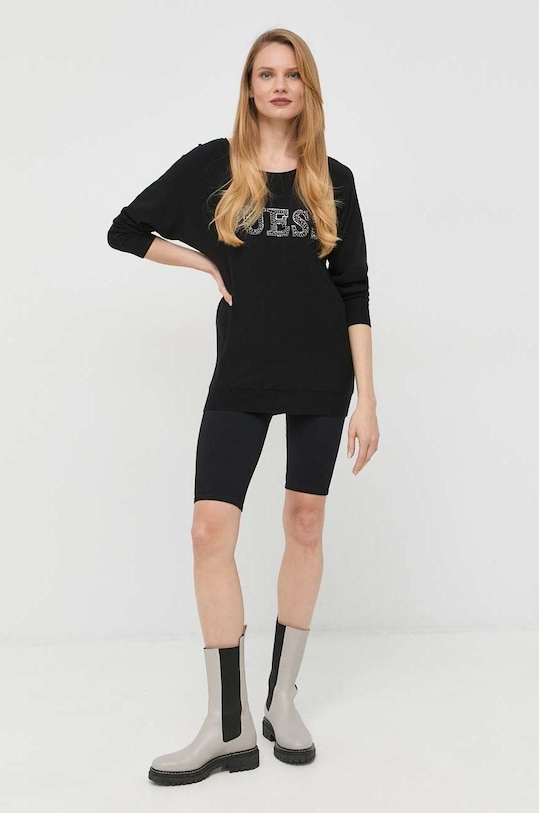 Πουλόβερ Guess W3RR47.Z2NQ2 μαύρο SS23