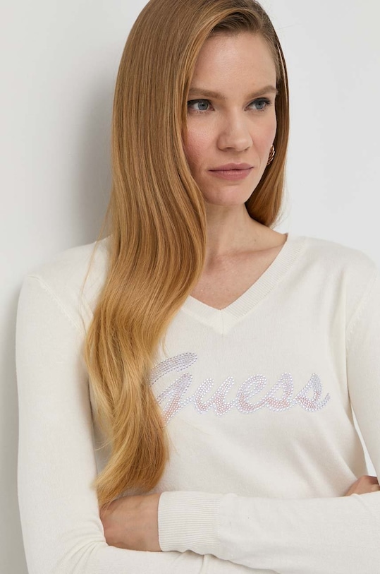 Guess pulover bej W3RR49.Z2NQ2