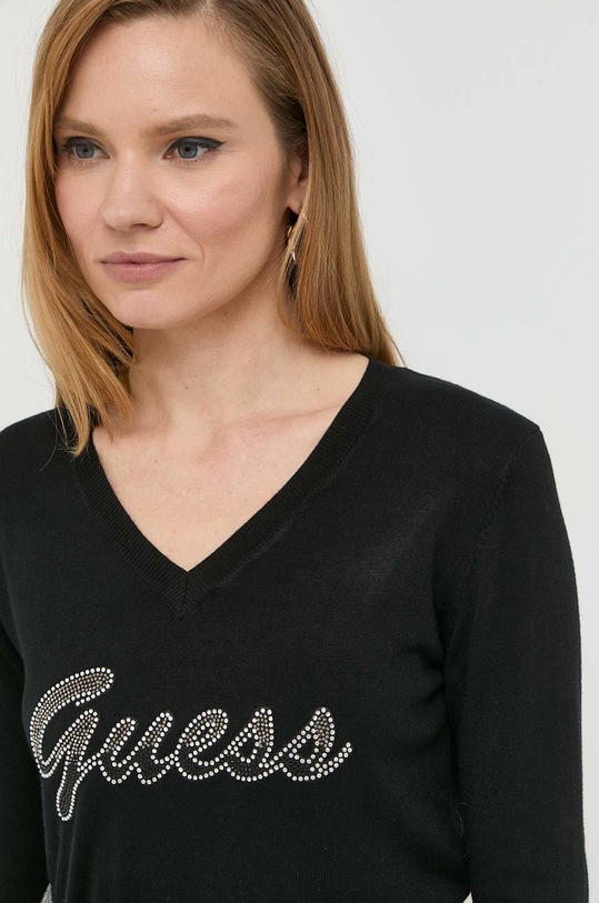 Guess sweter czarny W3RR49.Z2NQ2