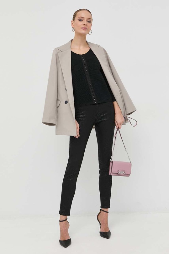 Πλεκτή ζακέτα Guess W3RR34.Z33Y0 μαύρο SS23