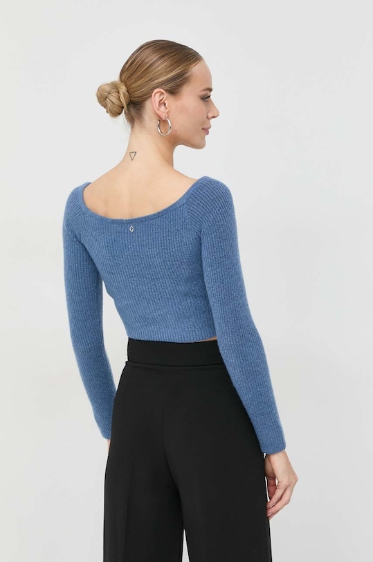 Îmbrăcăminte Guess pulover din amestec de lana W3RR09.Z2QA0 albastru