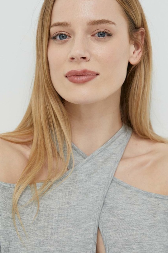 Guess sweter z domieszką wełny szary W3RR27.Z33T2