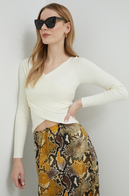 Guess sweter pozostałe beżowy W3RR37.Z2V42