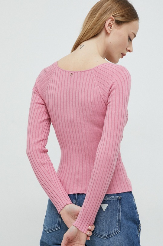 Odzież Guess sweter W3RR37.Z2V42 różowy