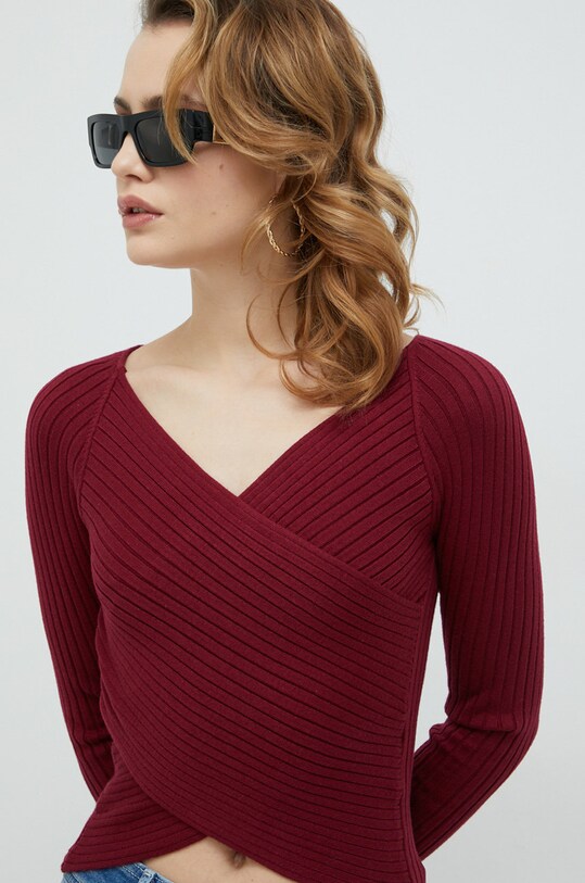 Guess sweter bordowy W3RR37.Z2V42