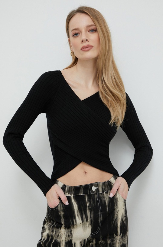 Guess sweter pozostałe czarny W3RR37.Z2V42