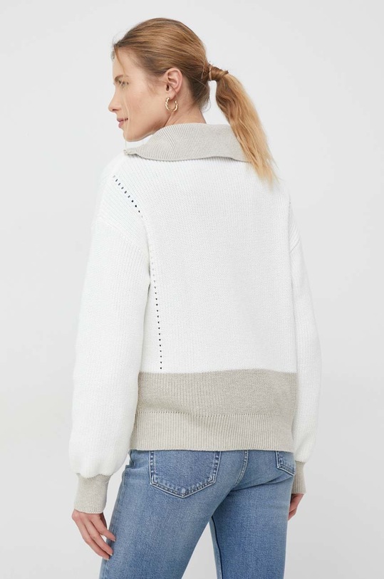 Odzież Tommy Hilfiger sweter bawełniany WW0WW37003.PPYX beżowy