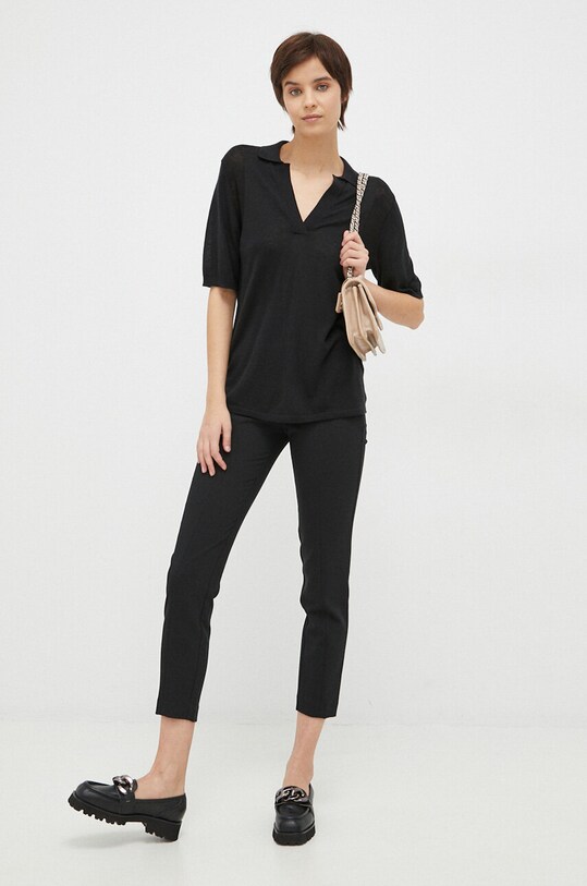 Calvin Klein pulover din amestec de lana K20K205268.PPYX negru SS23