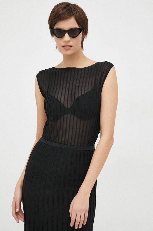 Calvin Klein top uni negru K20K205258.PPYX
