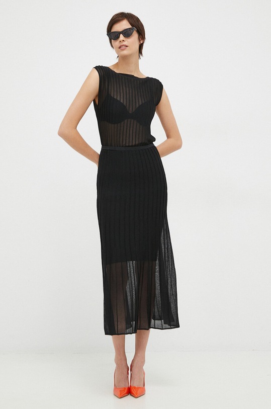 Calvin Klein top K20K205258.PPYX negru SS23