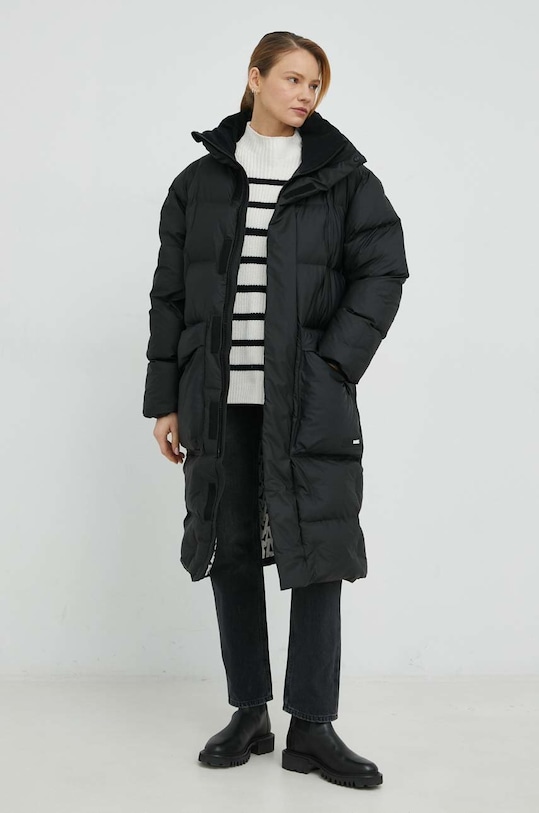 Svetr z vlněné směsi Bruuns Bazaar BBW3194 béžová SS23