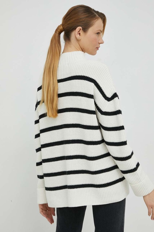 Oblečení Svetr z vlněné směsi Bruuns Bazaar BBW3194 béžová