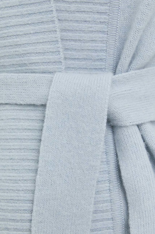 Max Mara Leisure gyapjú kardigán 2333410134600 kék