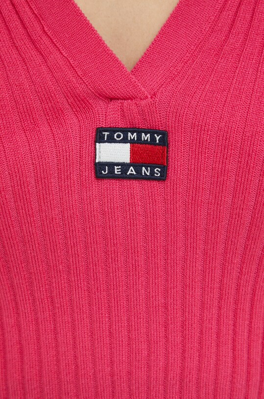 Tommy Jeans sweter DW0DW14950.PPYX różowy