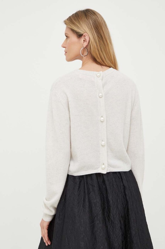 Oblečení Kašmírový svetr Custommade Trina 999202342 béžová