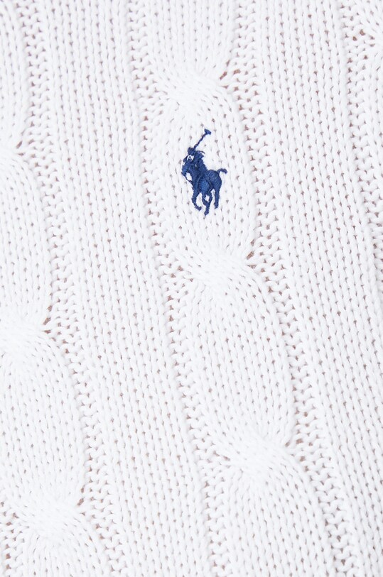 Polo Ralph Lauren pulover de bumbac 211891640 alb