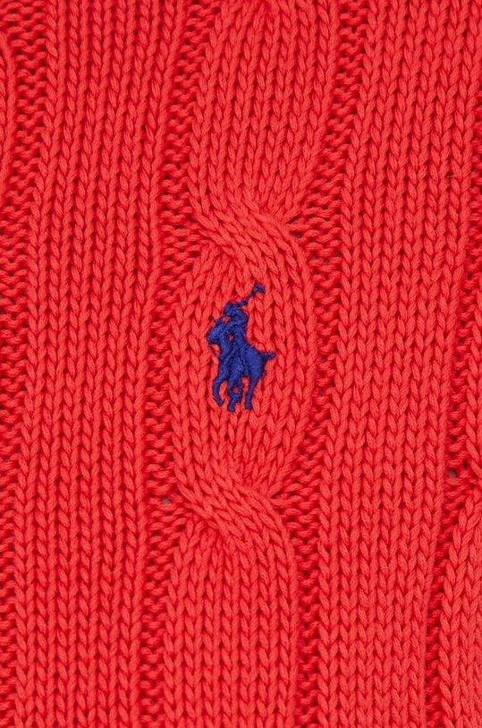 Βαμβακερό πουλόβερ Polo Ralph Lauren 211891640 κόκκινο