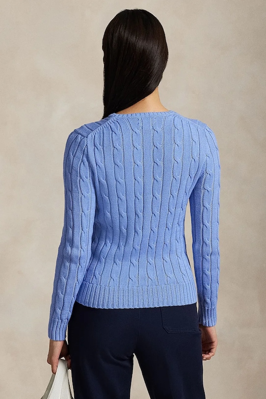 Polo Ralph Lauren cotton jumper 211891640 violet AW25