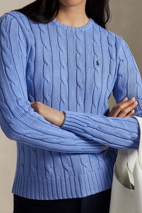 Polo Ralph Lauren cotton jumper violet 211891640