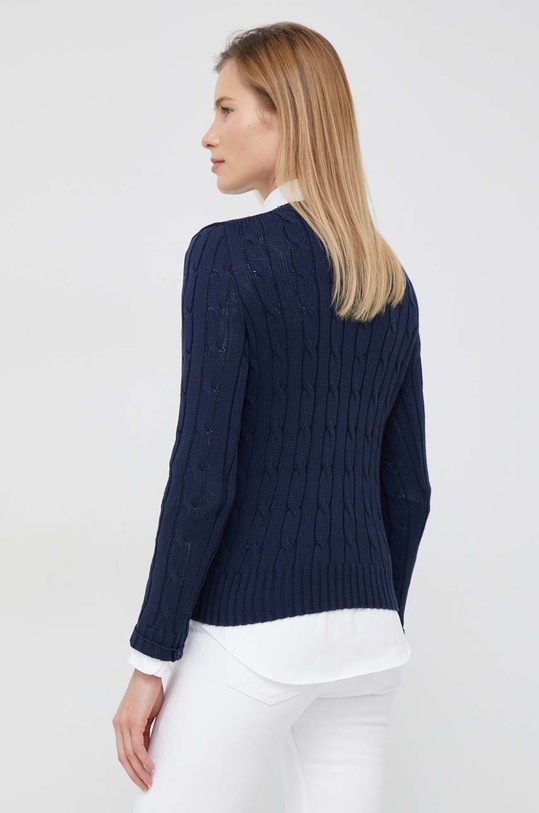 Ρούχα Βαμβακερό πουλόβερ Polo Ralph Lauren 211891640 σκούρο μπλε