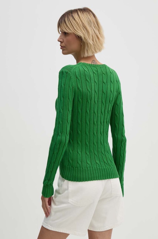 Ρούχα Βαμβακερό πουλόβερ Polo Ralph Lauren 211891640 πράσινο