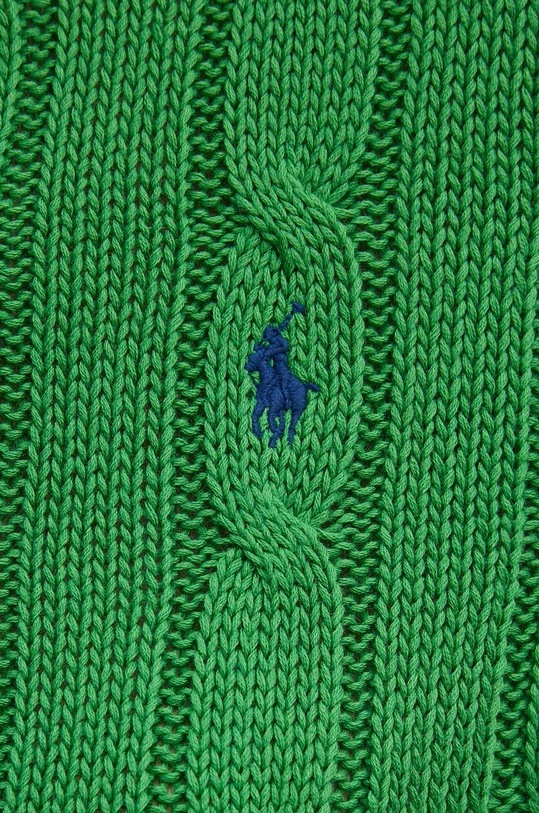 Βαμβακερό πουλόβερ Polo Ralph Lauren 211891640 πράσινο
