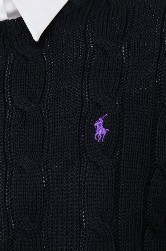 Polo Ralph Lauren sweter bawełniany 211891640 czarny
