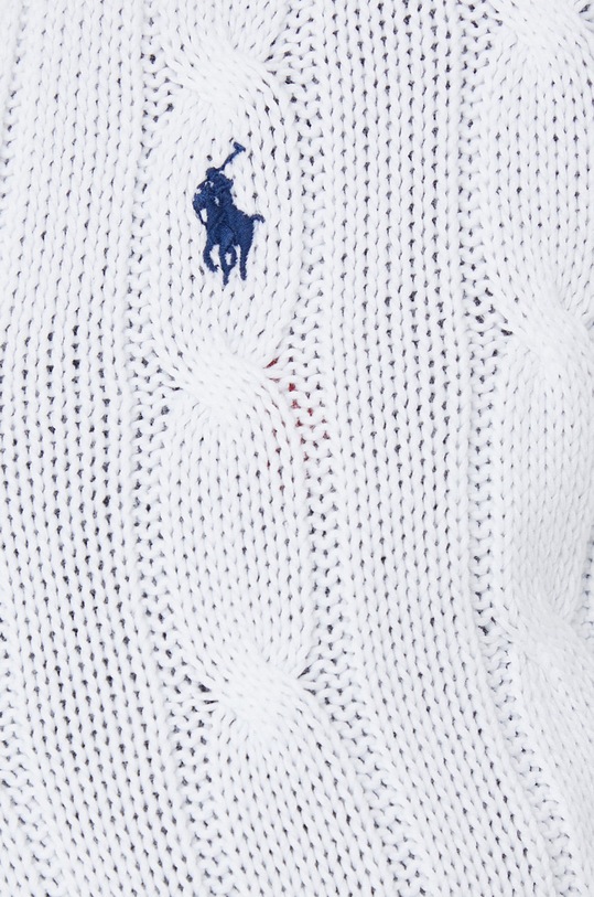 Βαμβακερό πουλόβερ Polo Ralph Lauren 211891641 λευκό