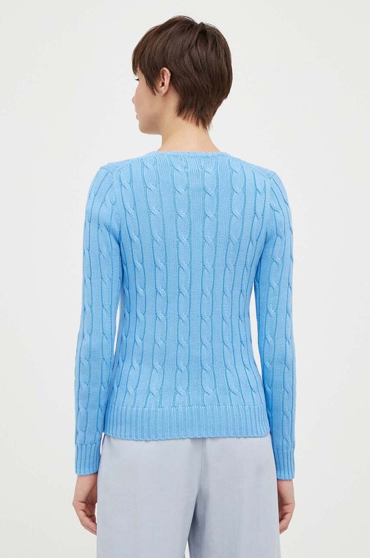 Odzież Polo Ralph Lauren sweter bawełniany 211891641 niebieski