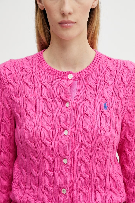 Polo Ralph Lauren cotton cardigan pink 211891643