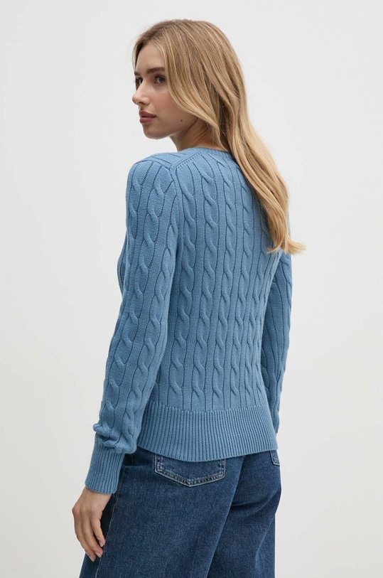 Oblečení Bavlněný kardigan Polo Ralph Lauren 211891643 modrá