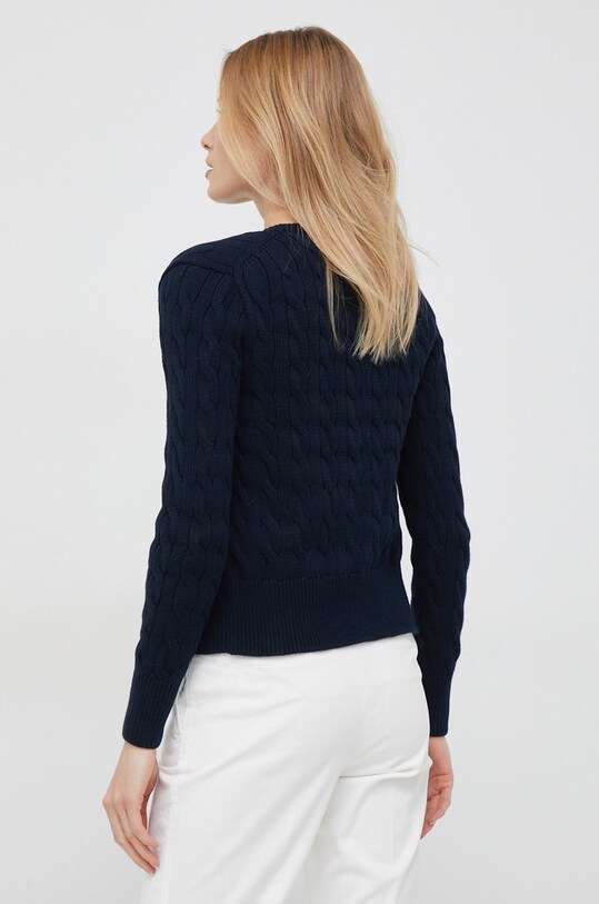 Îmbrăcăminte Polo Ralph Lauren cardigan din bumbac 211891643 bleumarin