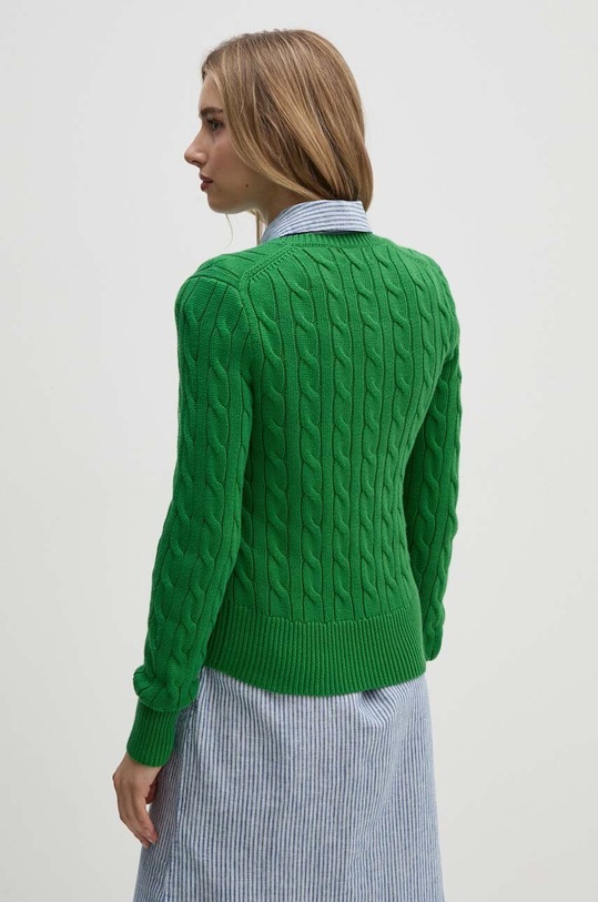 Odzież Polo Ralph Lauren kardigan bawełniany 211891643 zielony