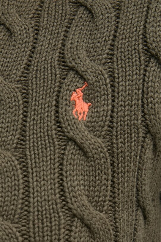 Polo Ralph Lauren kardigan bawełniany 211891643 zielony