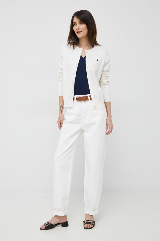 Polo Ralph Lauren cardigan 211891672 beige SS25
