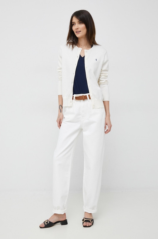 Polo Ralph Lauren cardigan 211891672 bej SS25