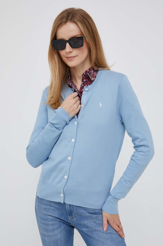 Polo Ralph Lauren kardigan niebieski 211891672